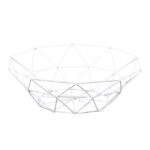 Fruteira Geometric Bowl - Cozinha - Armazenamento, Aço, cozinha, Decoração, Decoração de Mesa, Design, Durabilidade, Estilo, Frutas, fruteira, Fruteira de Aço, Fruteira de Cozinha, Fruteira de Design, Fruteira de Mesa, Fruteira Decorativa, Fruteira Organizadora, Mesa, Modernidade, Organização, Praticidade, presente, Produto de Qualidade, Produtos de Qualidade, Produtos em Aço, Produtos Modernos, Suporte, Utensílios de Cozinha