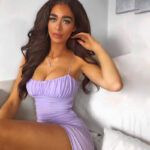 Vestido Isabela (Lavanda e Preto) - vipzio