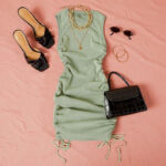 Vestido Verde amarração lateral Carla - vipzio