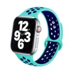 Pulseira de Silicone Esportiva Apple Watch/Iwo - vipzio