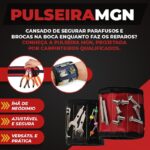Pulseira MGN - Pulseira Magnética para Ferramentas, Parafusos, Pregos - vipzio
