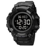 Relógio Tático Militrar Ultra G Floresca Preto