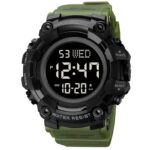 Relógio Tático Militrar Ultra G Floresca Verde e Preto