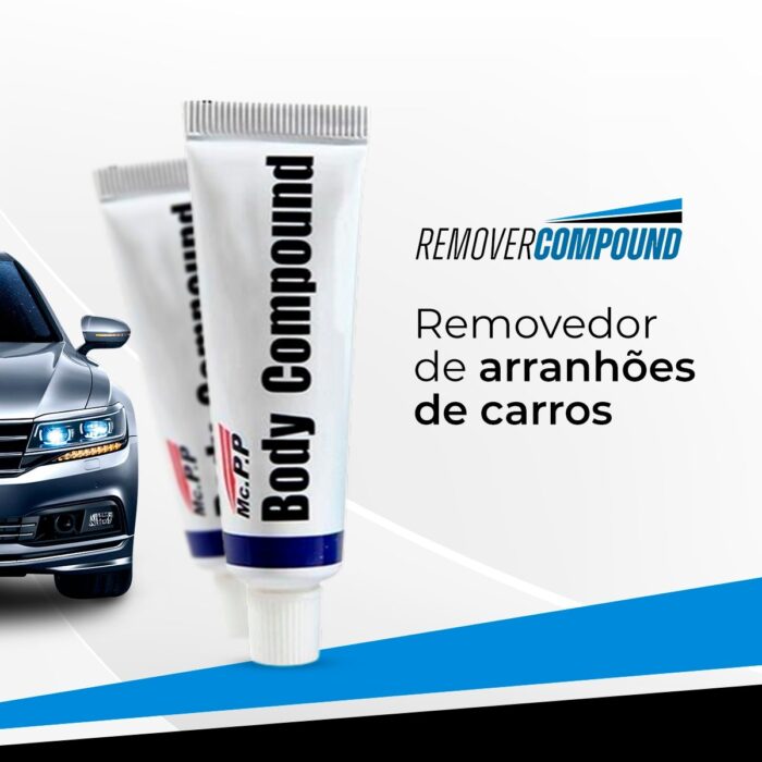 Remover Compound - Removedor de Arranhões de Carros - vipzio