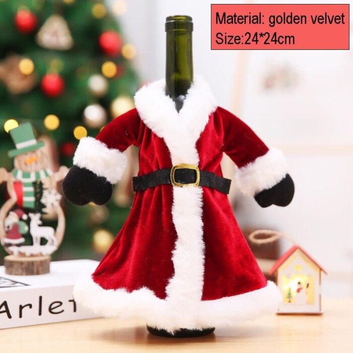 Roupa Natalina para Vinhos - vipzio