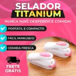 Selador Titanium - Mini Selador Portátil para Comida - vipzio