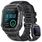 Smartwatch Militar Adventure Floresca Preto