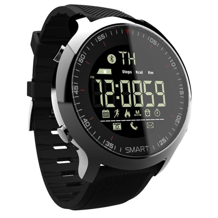 Smartwatch Tático Tecnológico Floresca Preto