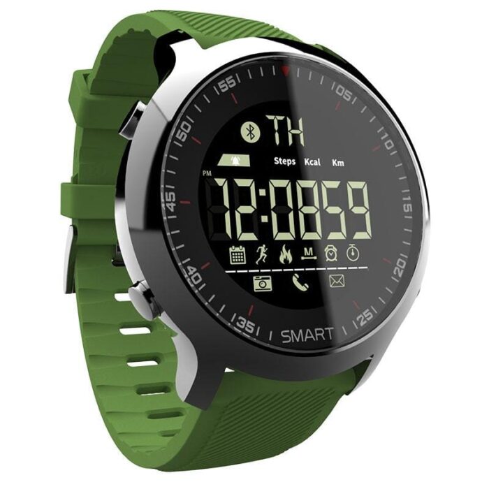 Smartwatch Tático Tecnológico Floresca Verde