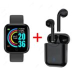 SmartWatch Y68Z - Leve de Brinde Fone de Ouvido I7SW - vipzio