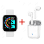 SmartWatch Y68Z - Leve de Brinde Fone de Ouvido I7SW - vipzio
