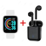 SmartWatch Y68Z - Leve de Brinde Fone de Ouvido I7SW - vipzio