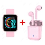 SmartWatch Y68Z - Leve de Brinde Fone de Ouvido I7SW - vipzio