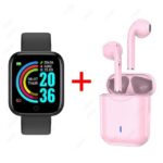 SmartWatch Y68Z - Leve de Brinde Fone de Ouvido I7SW - vipzio