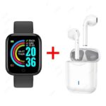 SmartWatch Y68Z - Leve de Brinde Fone de Ouvido I7SW - vipzio