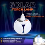 Solar Torch Lamp - Lâmpada Solar Portátil - vipzio