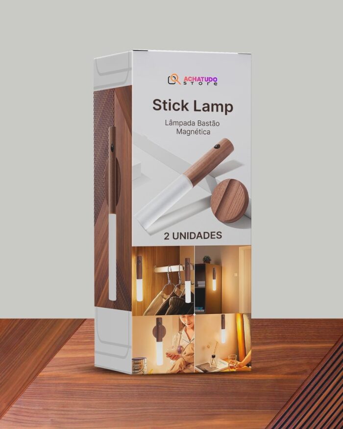 Stick Lamp - Lâmpada Bastão Magnética - vipzio