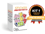 Sticker Protector 3.0 - Adesivo Repelente - PAGUE 200 LEVE 300 UNIDADES! (100 DE BRINDE) - vipzio