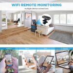 Super Câmera - Câmera de segurança sem fio Wi-Fi - vipzio