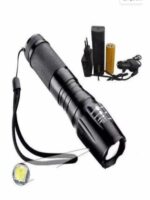 Super Lanterna Tática Militar MX900 TITANIUM - Leve um SUPER BRINDE Junto - vipzio