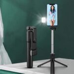 Super Selfie - Bastão de Selfie com Luz e Bluetooth - vipzio