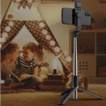Super Selfie - Bastão de Selfie com Luz e Bluetooth - vipzio
