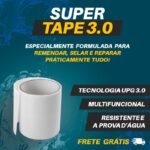 Super Tape 3.0 - Fita Adesiva de Vedação para Reparos de Vazamento de água - vipzio