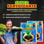 SuperFertilizante - Incrível agente Fertilizante para Plantas e Hortas - vipzio