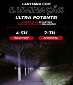SuperFlash - Lanterna Ultra Potente com Painel Solar - vipzio