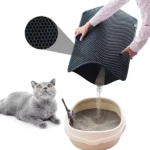 Tapete De Areia Antiderrapante Para Gatos Vipzio 7