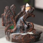WaterFall Relaxante - Incesário em forma de Montanha Bonsai - vipzio