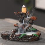WaterFall Relaxante - Incesário em forma de Montanha Bonsai - vipzio