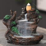 WaterFall Relaxante - Incesário em forma de Montanha Bonsai - vipzio