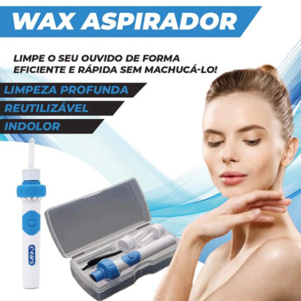 Wax Aspirador - Aparelho para Limpeza de Ouvidos - vipzio