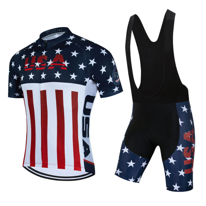 Conjunto EUA Cycling - vipzio