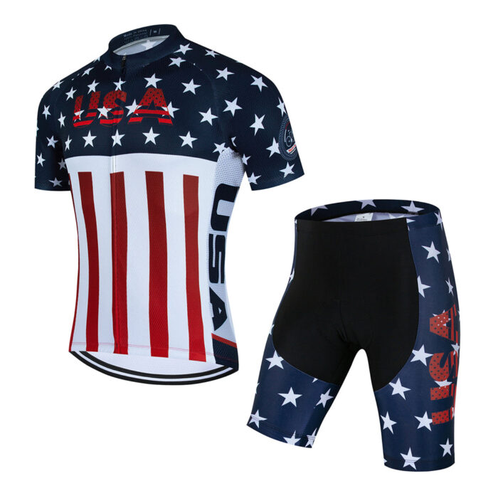 Conjunto EUA Cycling - vipzio