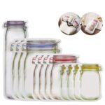 ZipFood - Organizador de Comida, saco de armazenamento reutilizável para comida - vipzio