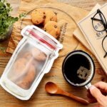 ZipFood - Organizador de Comida, saco de armazenamento reutilizável para comida - vipzio