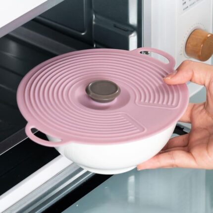 Tampa de Silicone Universal Dobrável para Micro-ondas VipZio
