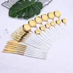 Jogo De Talheres Inox 24 Pecas Premium Vipzio 15