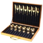 Jogo De Talheres Inox 24 Pecas Premium Vipzio 2