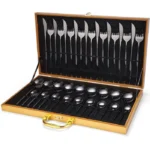 Jogo De Talheres Inox 24 Pecas Premium Vipzio 4