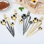Jogo De Talheres Inox 24 Pecas Premium Vipzio 9
