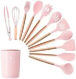 Jogo Kit C 12 Pecas Utensilios De Cozinha Com Toque De Elegancia Vipzio
