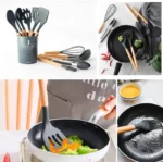 Jogo Kit C 12 Pecas Utensilios De Cozinha Com Toque De Elegancia Vipzio 2