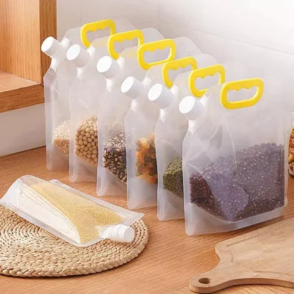 Kit 10 Sacos De Armazenamento Dispenser De Alimentos Vipzio 18