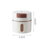 Kit 6 Porta Temperos E Condimentos De Parede Magnetico Vipzio