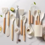 Kit Utensilios De Cozinha 14 Pecas Silicone Com Organizador Vipzio 3