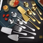 Kit Utensilios De Cozinha 6 Pecas Inox Dourado Vipzio 13