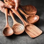 Kit Utensilios De Cozinha 7 Pecas De Madeira Vipzio 11